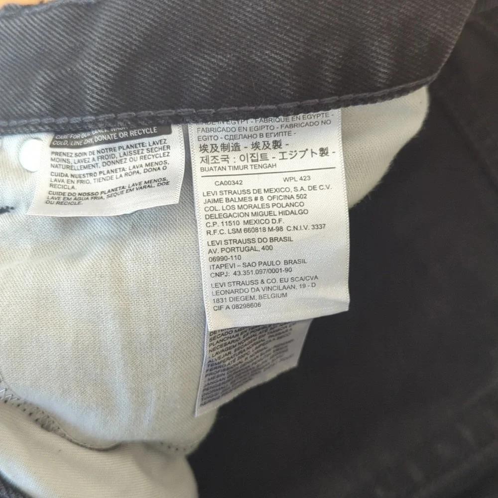 Levi’s 513 Slim Straight black - Picture 6 of 7